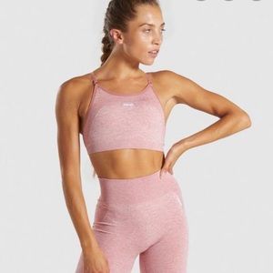 GYMSHARK FLEX SET PINK/WHITE
